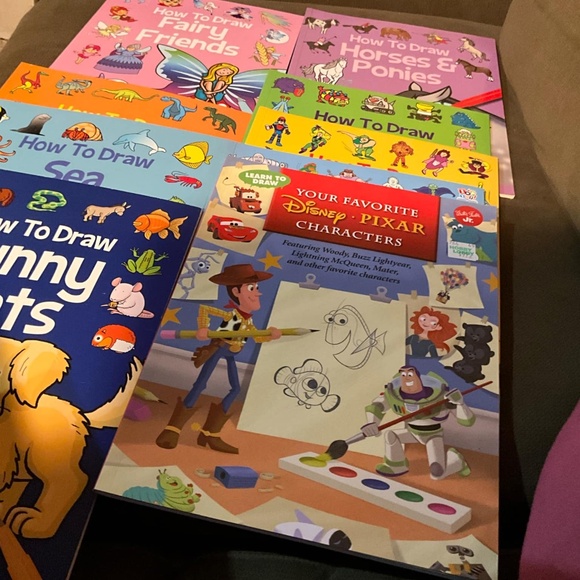 How to Draw Beginners/ kids soft cover Book Lot of 19 unused. Step by step - Picture 6 of 11